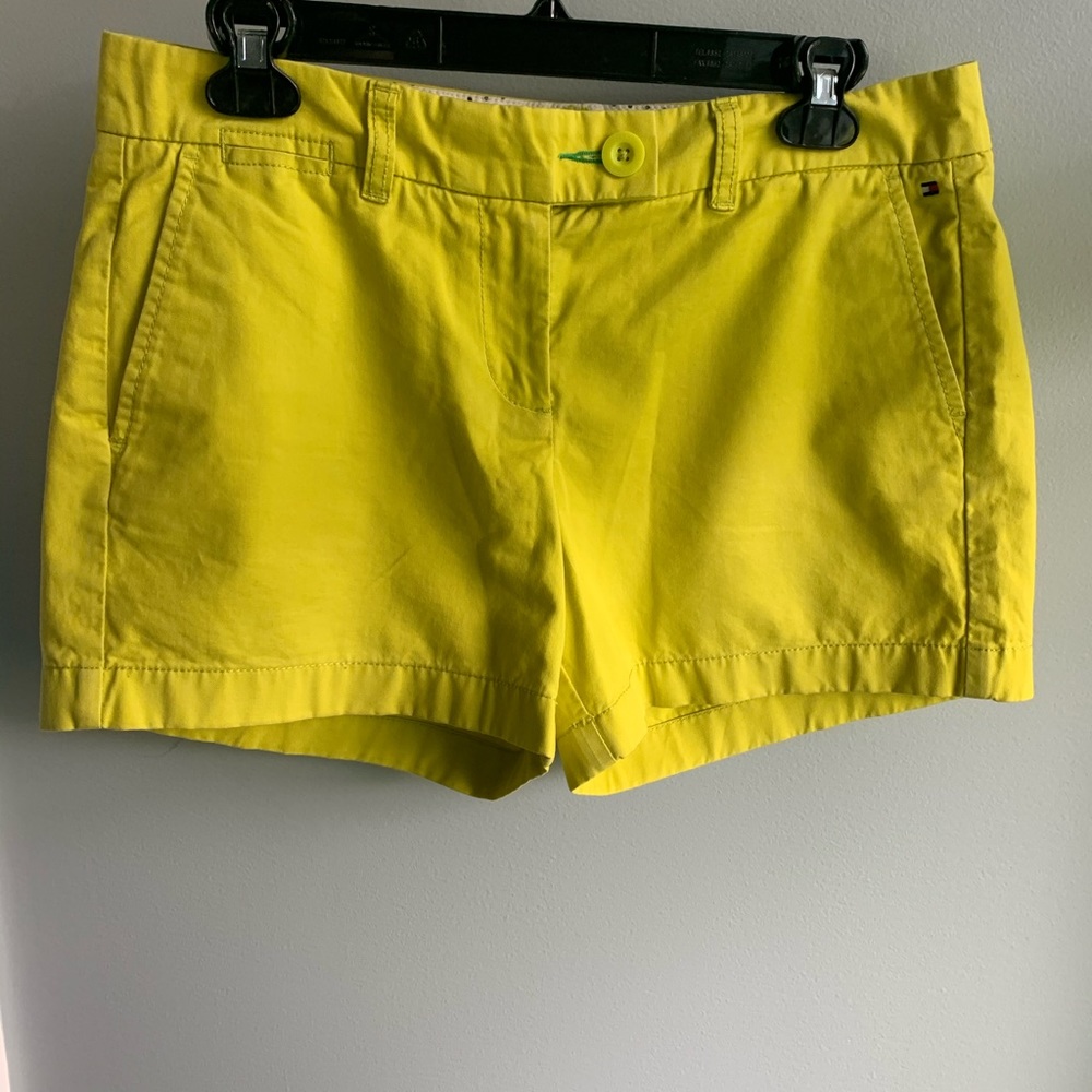 Tommy Hilfiger Yellow Shorts